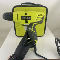 Ryobi D43K 5.5 Amp 3/8 Inch 1,600 RPM Variable Speed Trigger Corded Power Drill