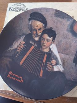 1981 Norman Rockwell the music maker