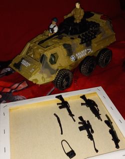 Military Toy Car