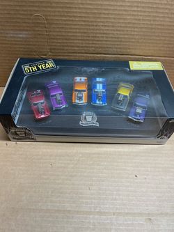 Muscle Machines 5th Anniversary 6-Car Die-Cast Set