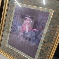 Jean-Pierre Cassigneul – “The Flower Gatherer” (Framed Art Print)