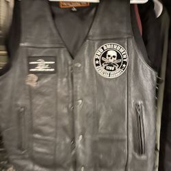 Leather Vest 