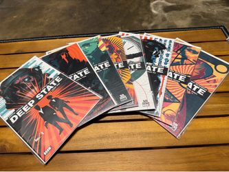 Deep state boom comic book complete run