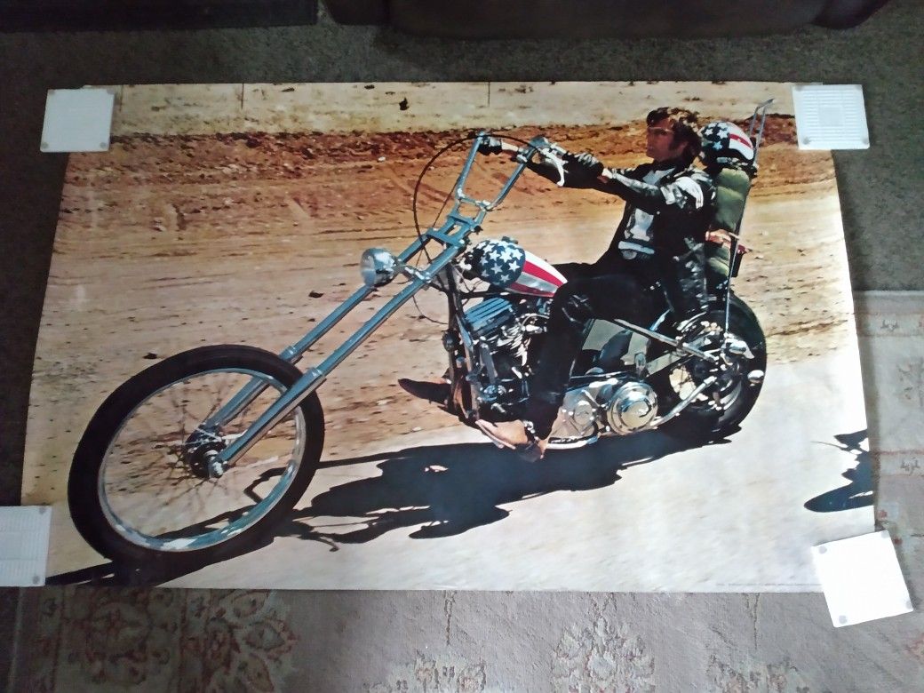 Easy Rider Colored Print