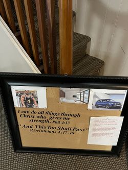 Vision Board -Cork Board 