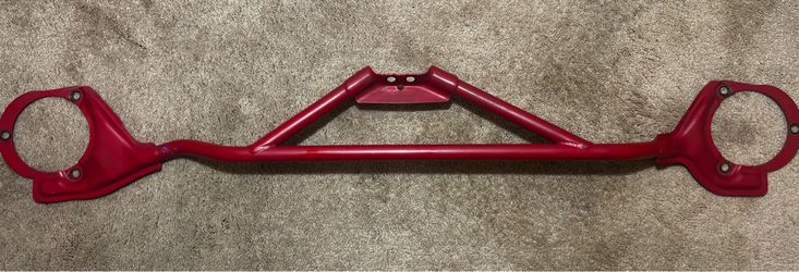 2002-2007 Mitsubishi Lancer Ralliart Front Strut Tower Brace Bar Red