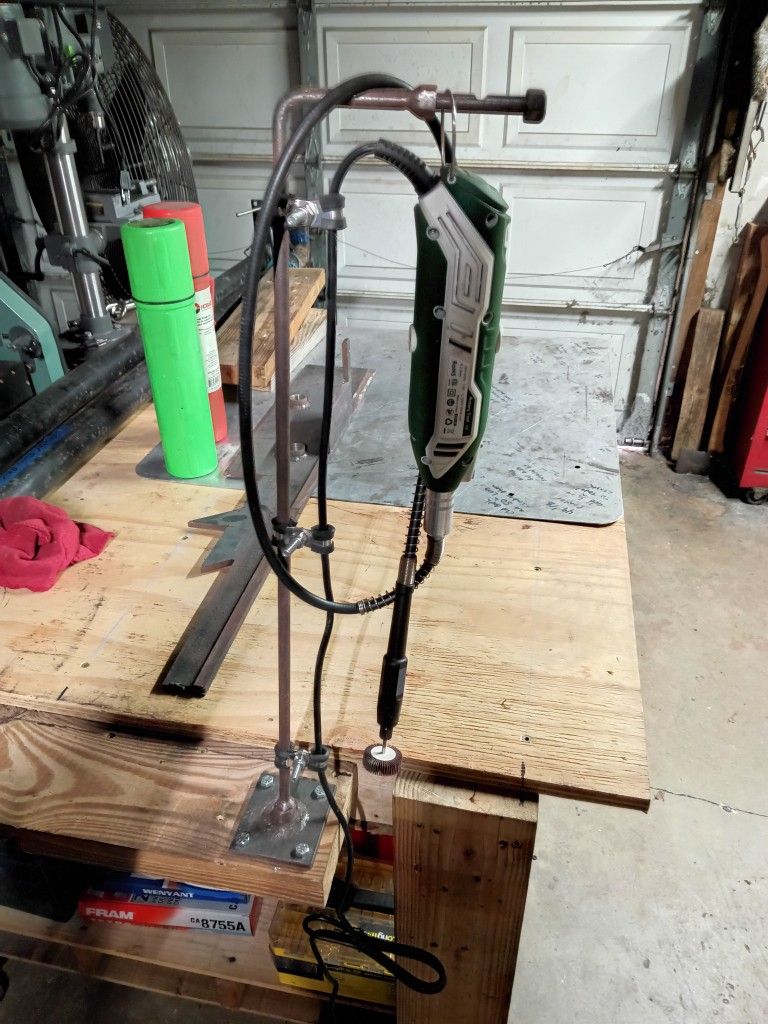 Rotary Dremel With Stand And Multi Piece Set