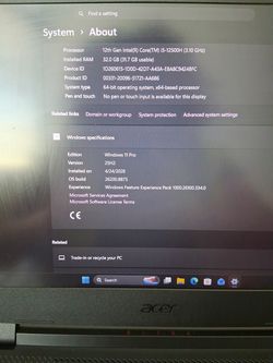Gaming laptop