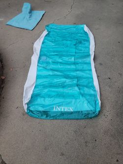 Intex Inflatable Raft With A Cup Holder