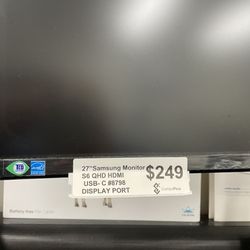 Samsung monitors 27”