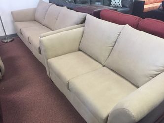 Serta sofa and loveseat