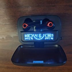 Bluetooth Earpods W Portable Charger 