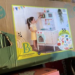 B Toys Pretend Mini Chef Kitchenette 