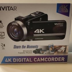 Vivitar 4K HD Digital Video Camera.