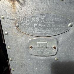 1952 Boles-Aero Aluminum Trailer 18’