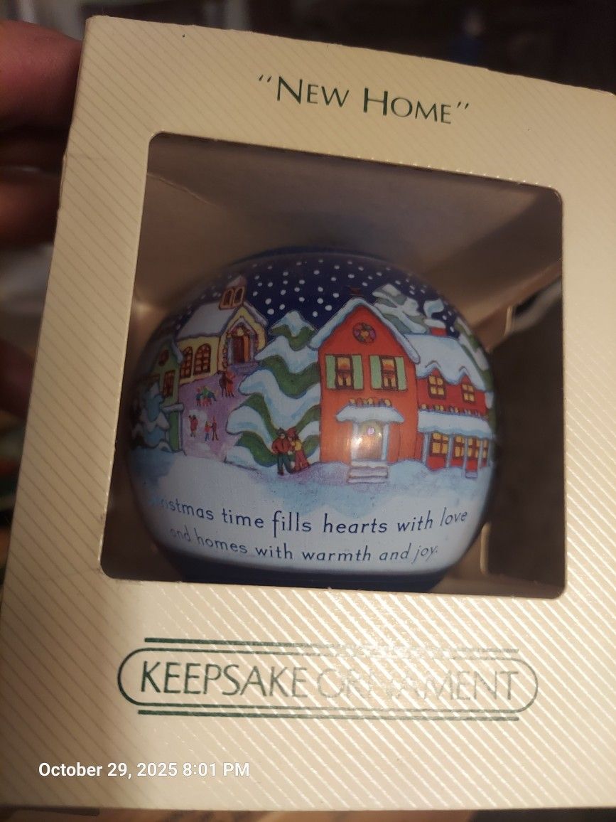 Christmas Ornament Hallmark 