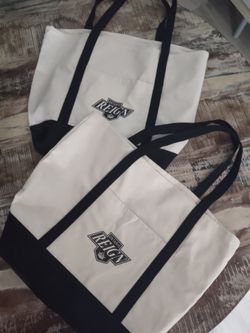 Brand New Ontario Reign Tote Bag Set Of Two