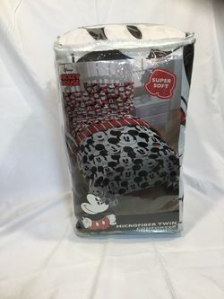 Mickey Mouse twin comforter