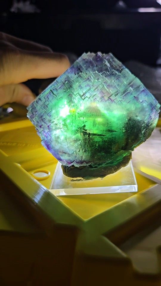 Okoruso Fluorite Crystal From Namibia
