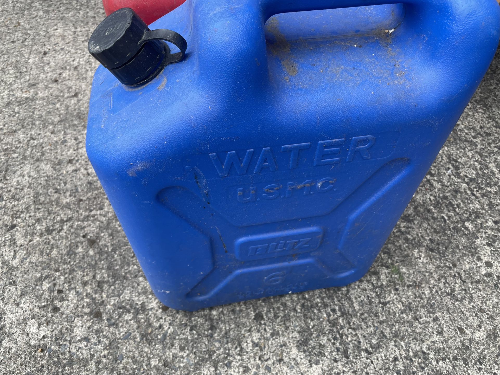 Plastic Gas Cans 