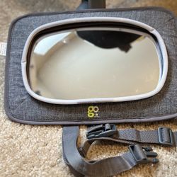 Mirror  Care For Baby Car Seat With Light 