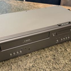 Magnavox DV200MW8 Cassette DVD/VCR Combo Player 4-Head VHS Recorder No Remote
