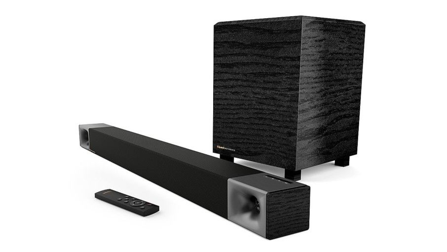 Klipsch - Cinema 400 2.1 Sound Bar System with Wireless Pre-Paired 8" Subwoofer