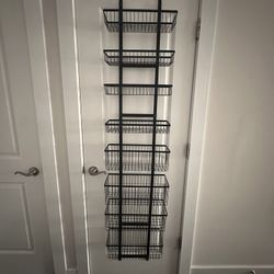 Over The Door Pantry Organizer Shelves