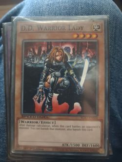Yu-Gi-Oh D.D. Warrior Lady Speed Duel Card