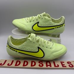 Nike Tiempo Legend 9 Elite Fg Barely Volt White CZ8482-705 Men’s Sz 7/Women 8.5
