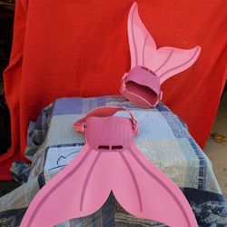 Mermaid Fins $7. 00 PINK