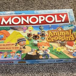 Monopoly- Animal Crossing 