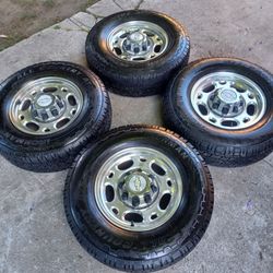 Chevy Silverado Rims And Tires
