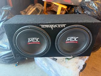 MTX Audio Terminator Dual Subwoofer Box