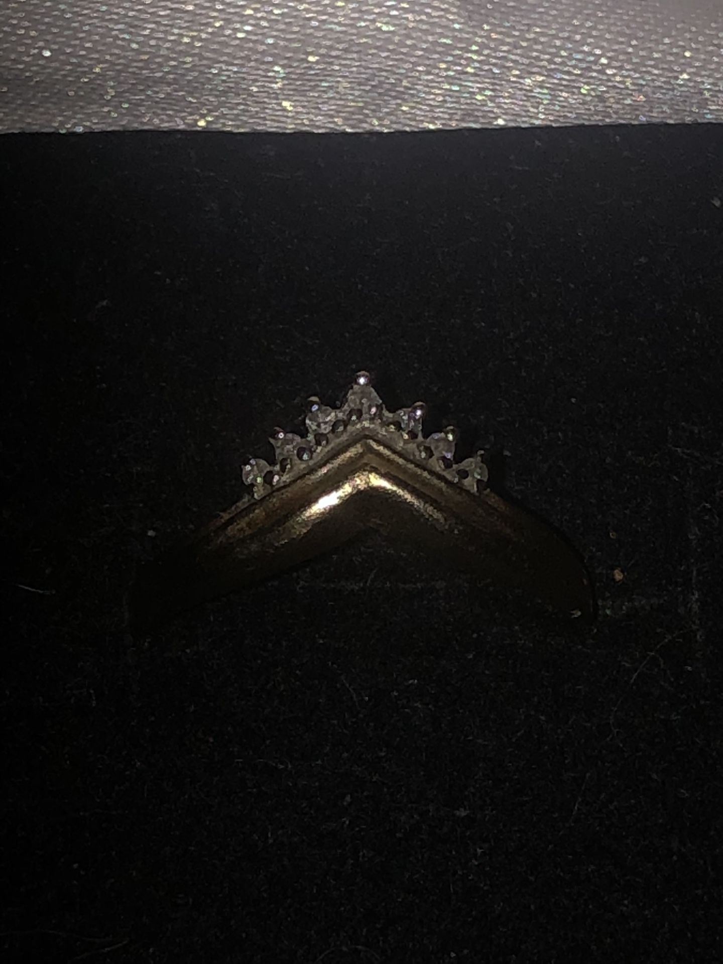 10k Gold Diamond Ring