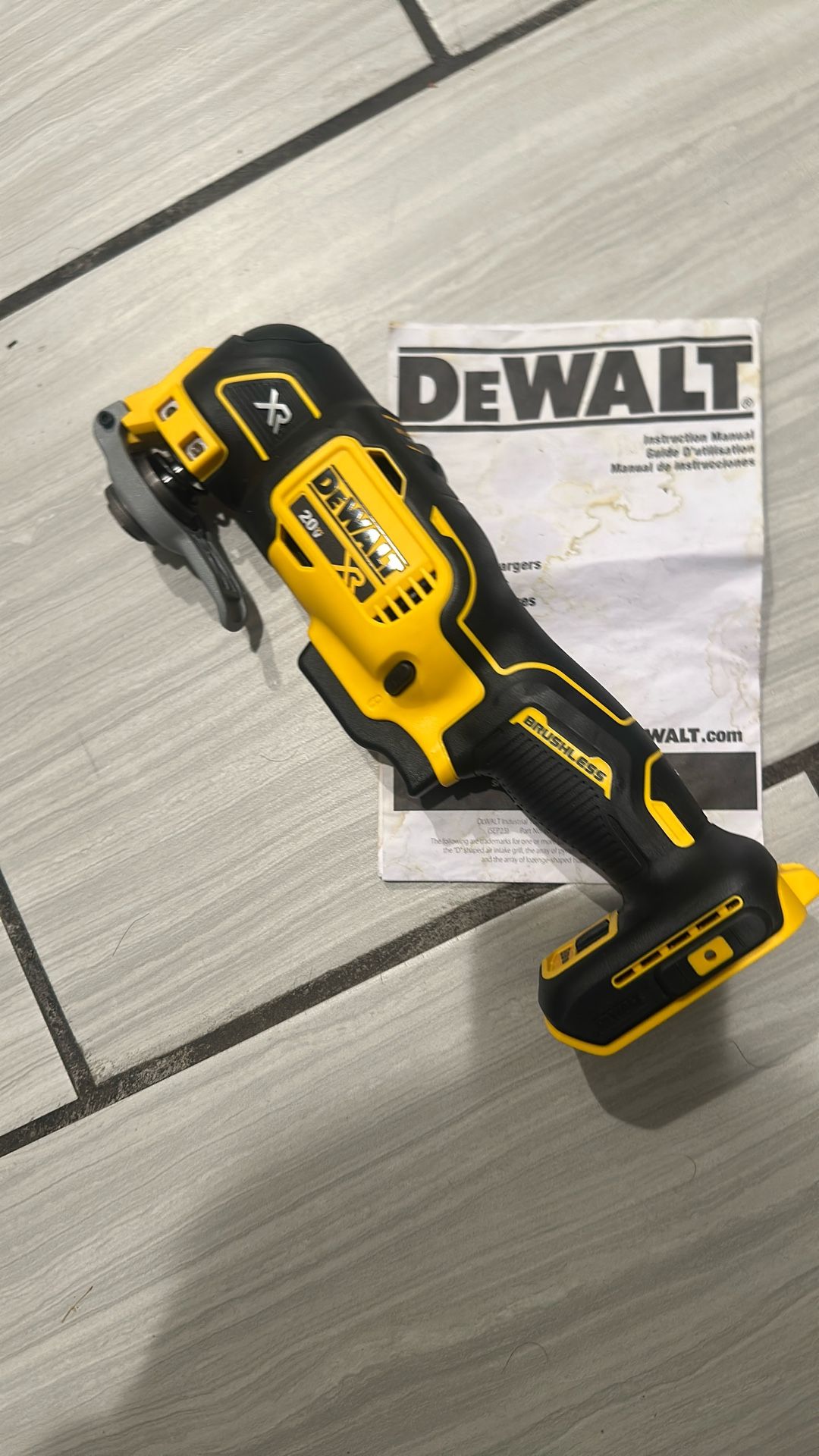 Multi Tool Dewalt Xr 3 Speed Brand New Tool Only