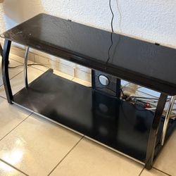 Glass Tv Stand 