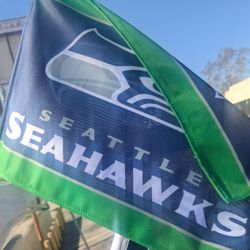 Seahawks Car Flags