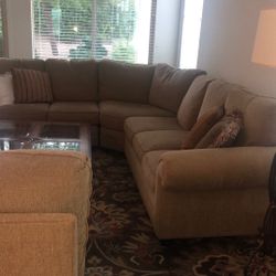 Four Piece Curved Sectional