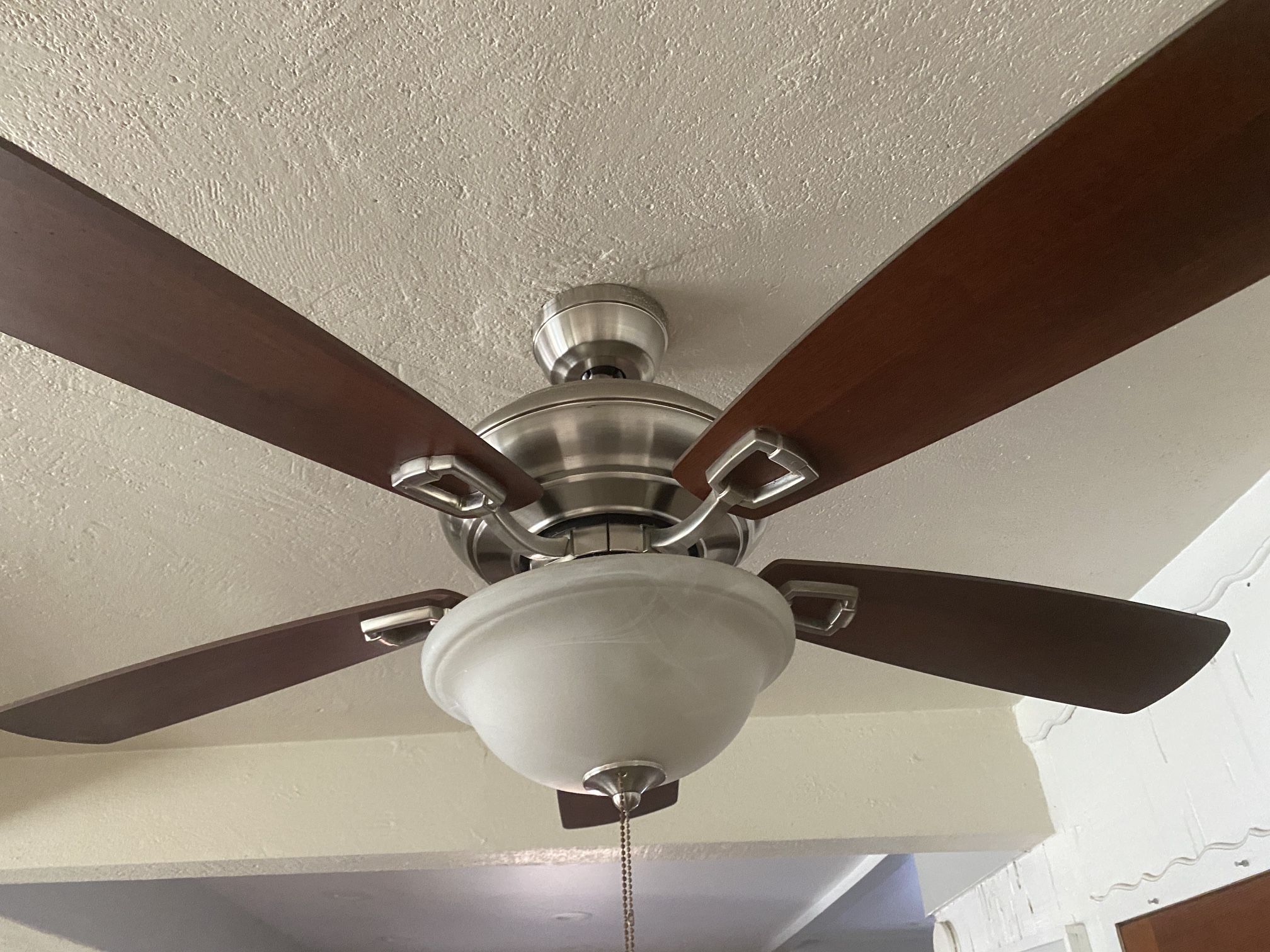 Three Speed Ceiling Fan With Light Fixture