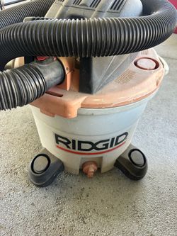 Ridgid vacuum