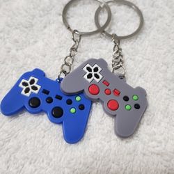 Playstation Keychains (2pcs Blue/gray)