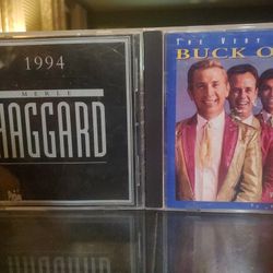 BAKERSFIELD'S VERY OWN BU K OWENS & MERLE HAGGARD CD LOT