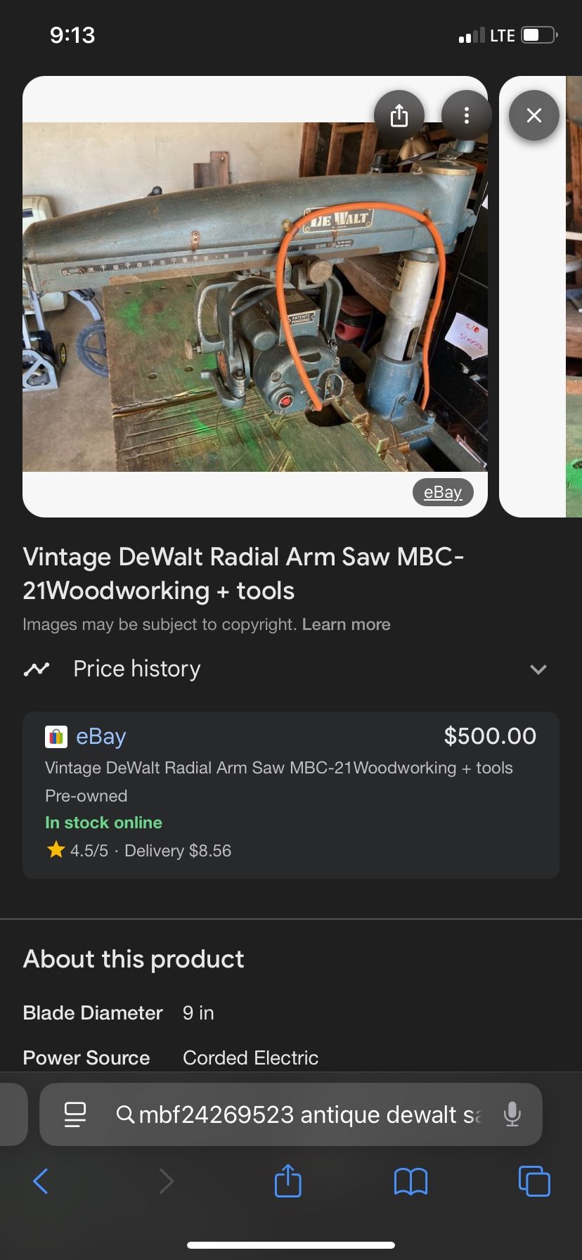 Dewalt Collectible And Usable …… Saw Has Multiple Features