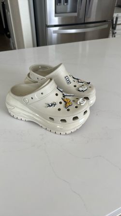 Platform Crocs Size 7