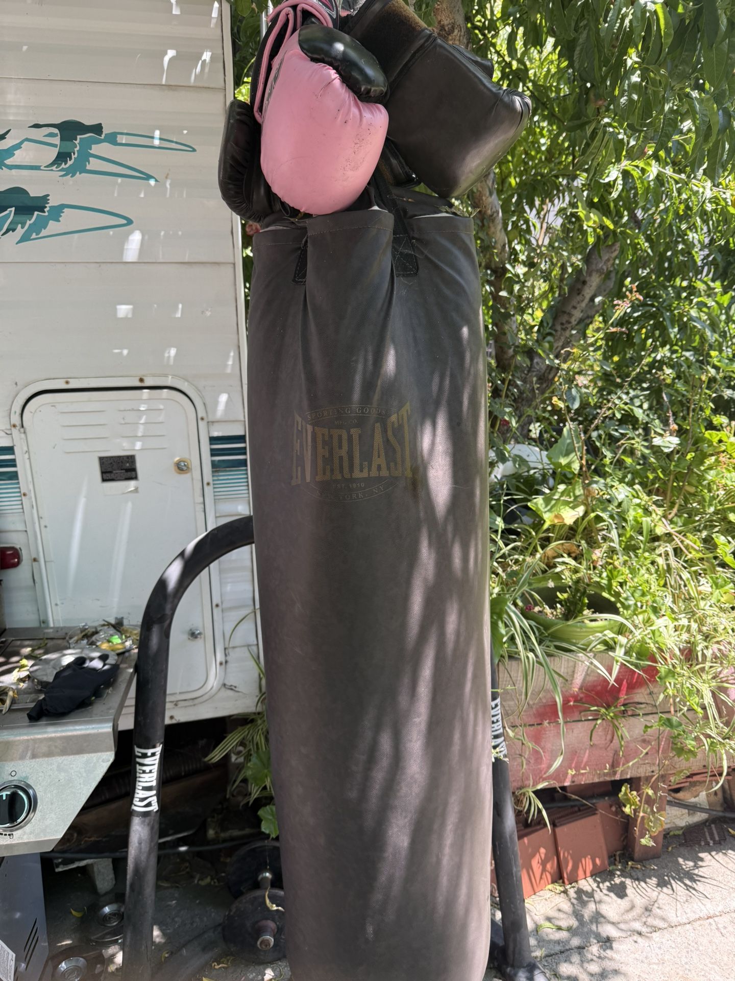 Punching bag with Stand