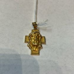 14k Gold Pendant #108105-1 