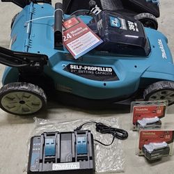 New Malita 18VX2 Self-Propelled Lawnmower