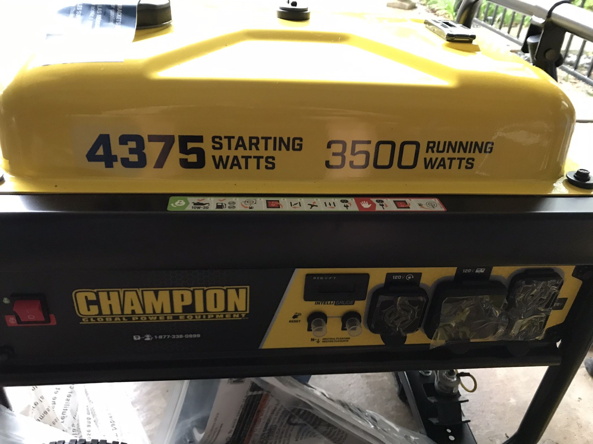 Champion generator, never used . Still wrapped