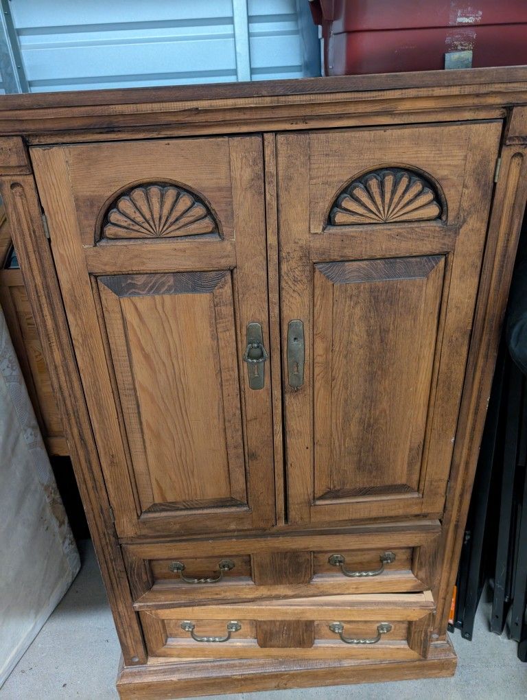 Oak Armoire